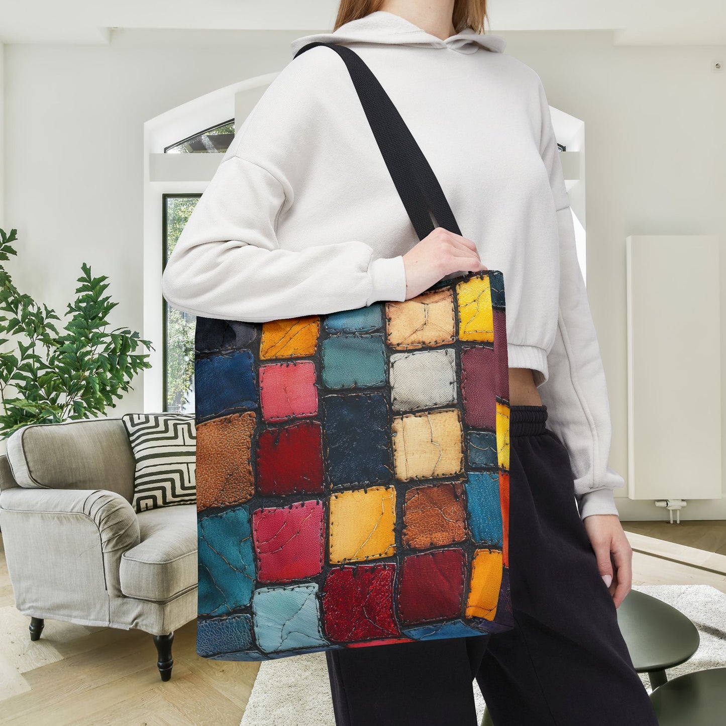 Patch Pop Canvas Tote Bag