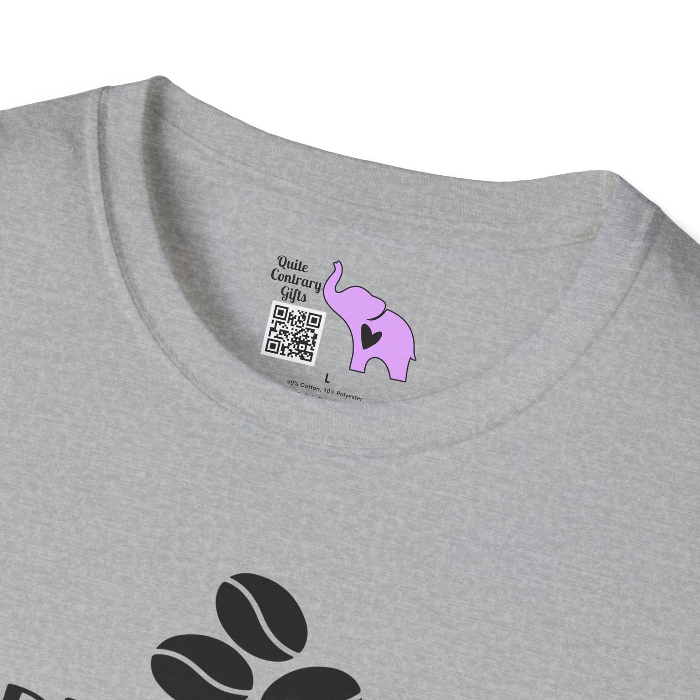 Running On Coffee And Sarcasm Adult T-shirt