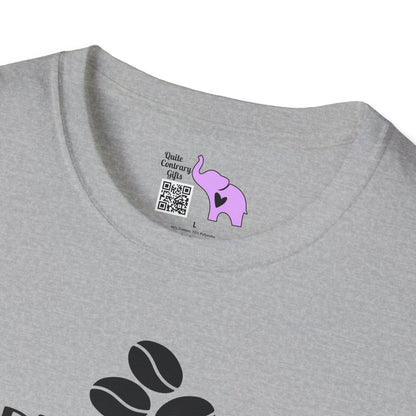 Running On Coffee And Sarcasm Adult T-shirt