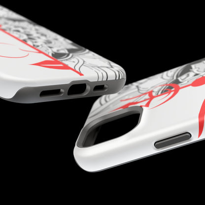Goddess Durga Mata w/Manala MagSafe® Compatible Tough Case for iPhone