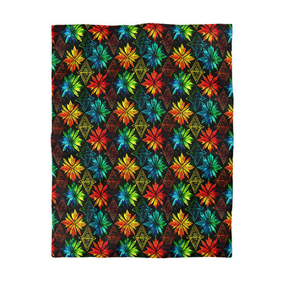 Celebration Mosaic Microfiber Duvet Cover