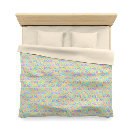 Dreamsicle Camo Microfiber Duvet Cover