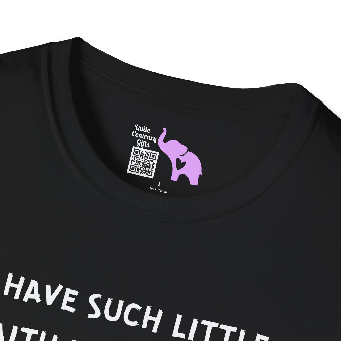 I Have Such Little Faith In Humanity That I Look Both Ways When... Adult T-shirt