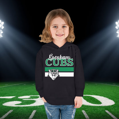 Brenham Cubs w/Mascot & Stripes Toddler Hoodie
