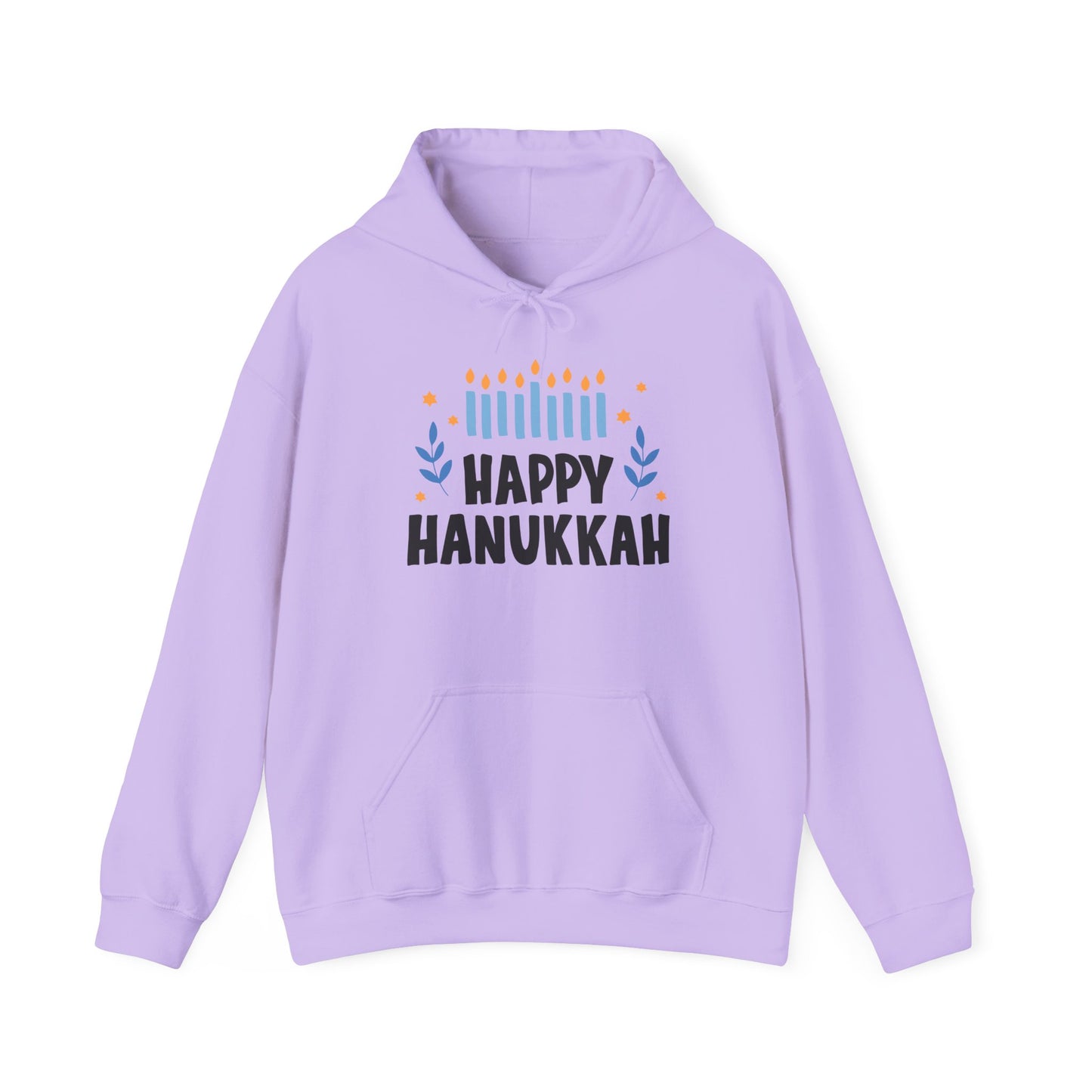 Happy Hanukkah 5 Heavy Blend™ Hooded Sweatshirt