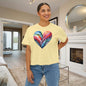 Heart of Many Colors Women's Boxy Tee