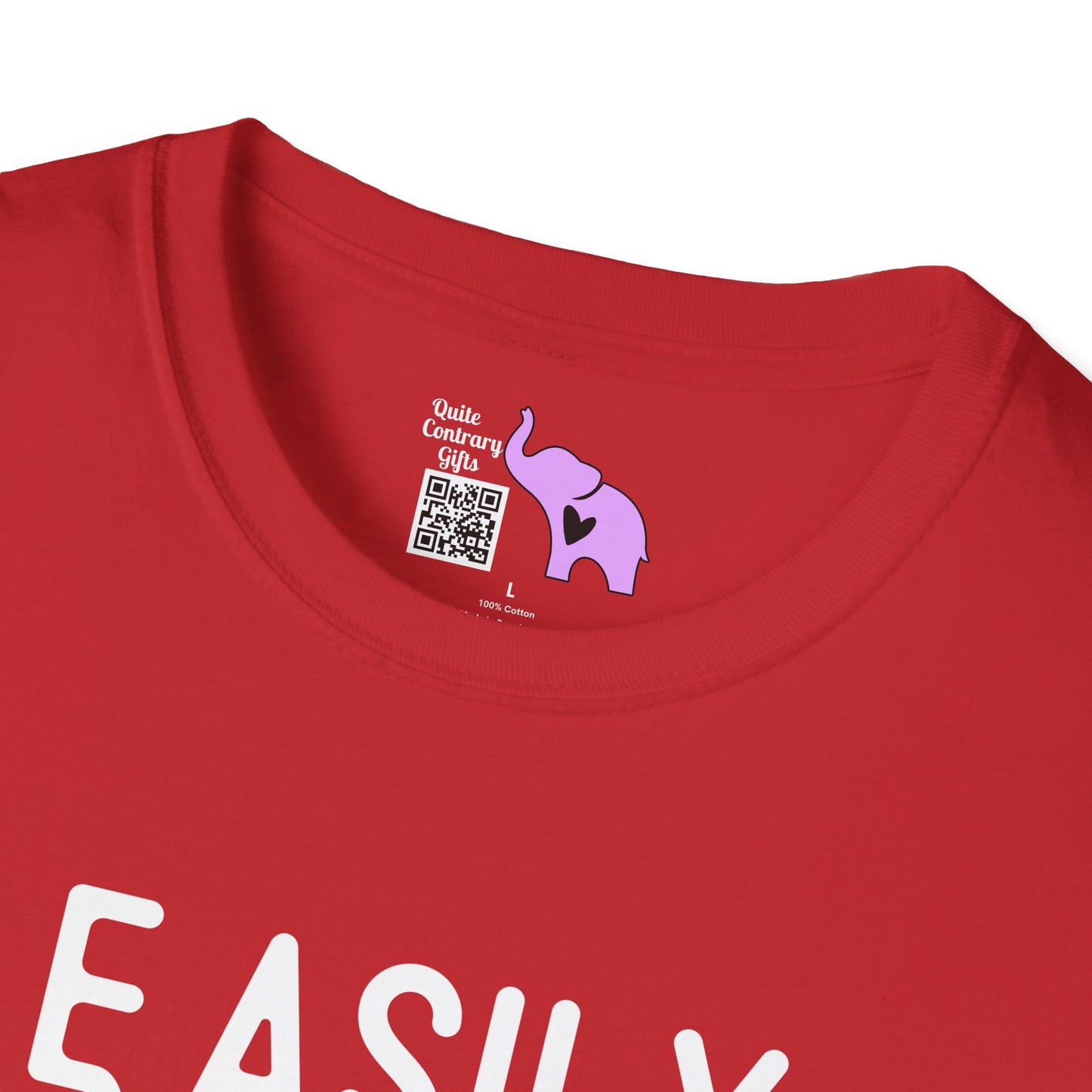 Easily Distracted By Dogs Adult T-shirt