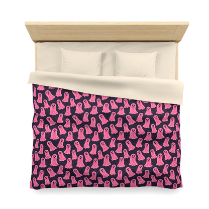 Boo Crew Microfiber Duvet Cover