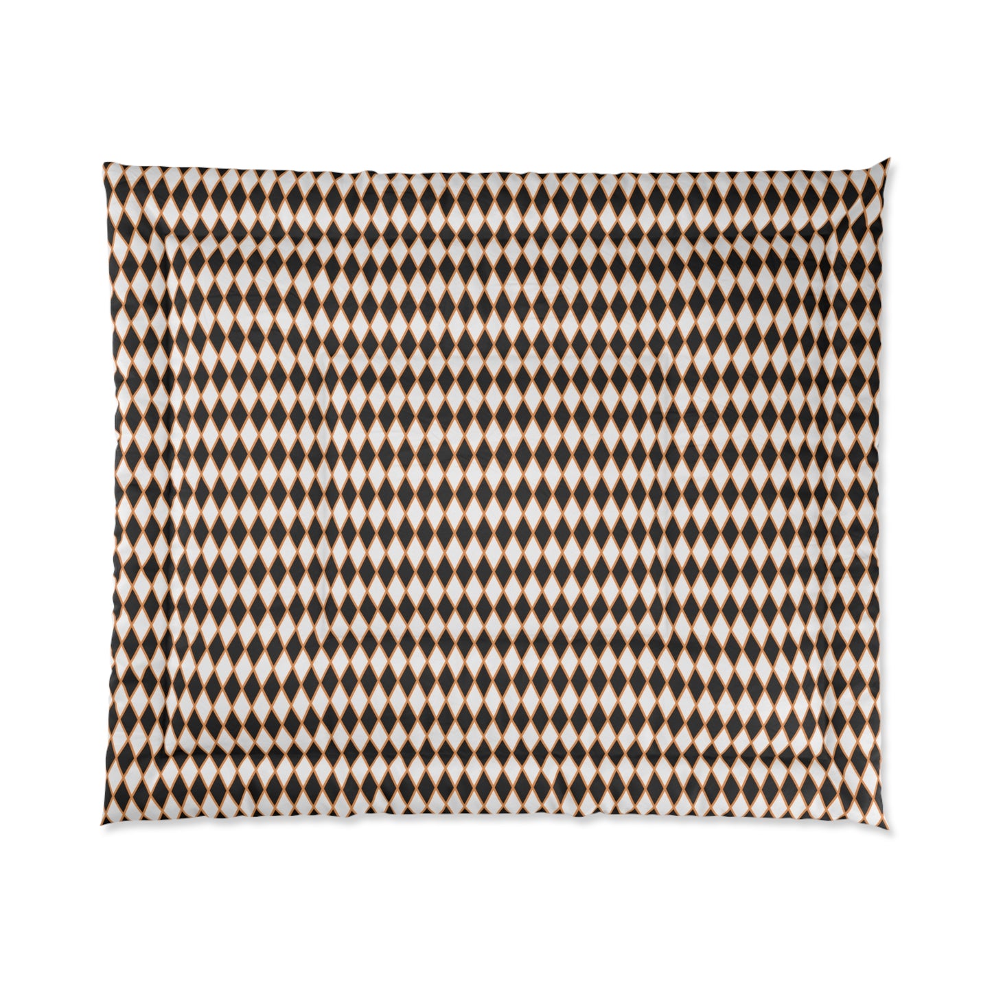 Midnight Ember Harlequin Comforter
