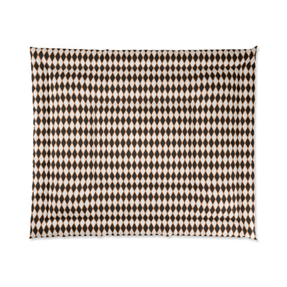 Midnight Ember Harlequin Comforter