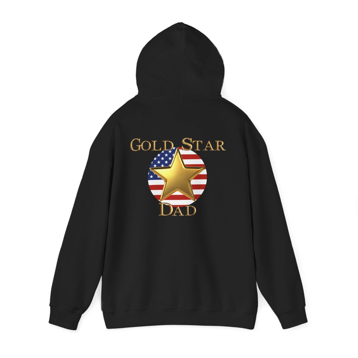 Gold Star Dad Heavy Blend™ Hooded Sweatshirt