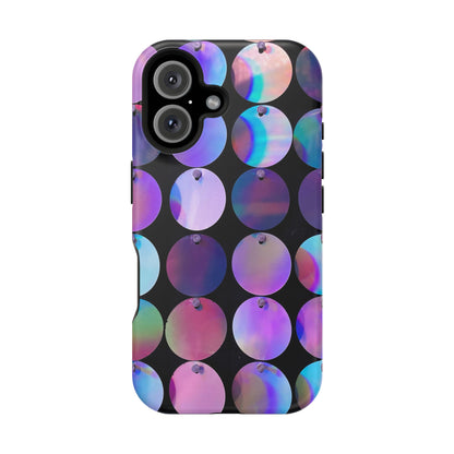 Opal Glow Sequins MagSafe® Compatible Tough Case for iPhone