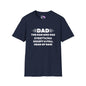 Dad-The Man Who Has Everything Except A Full Head Of Hair Adult T-shirt