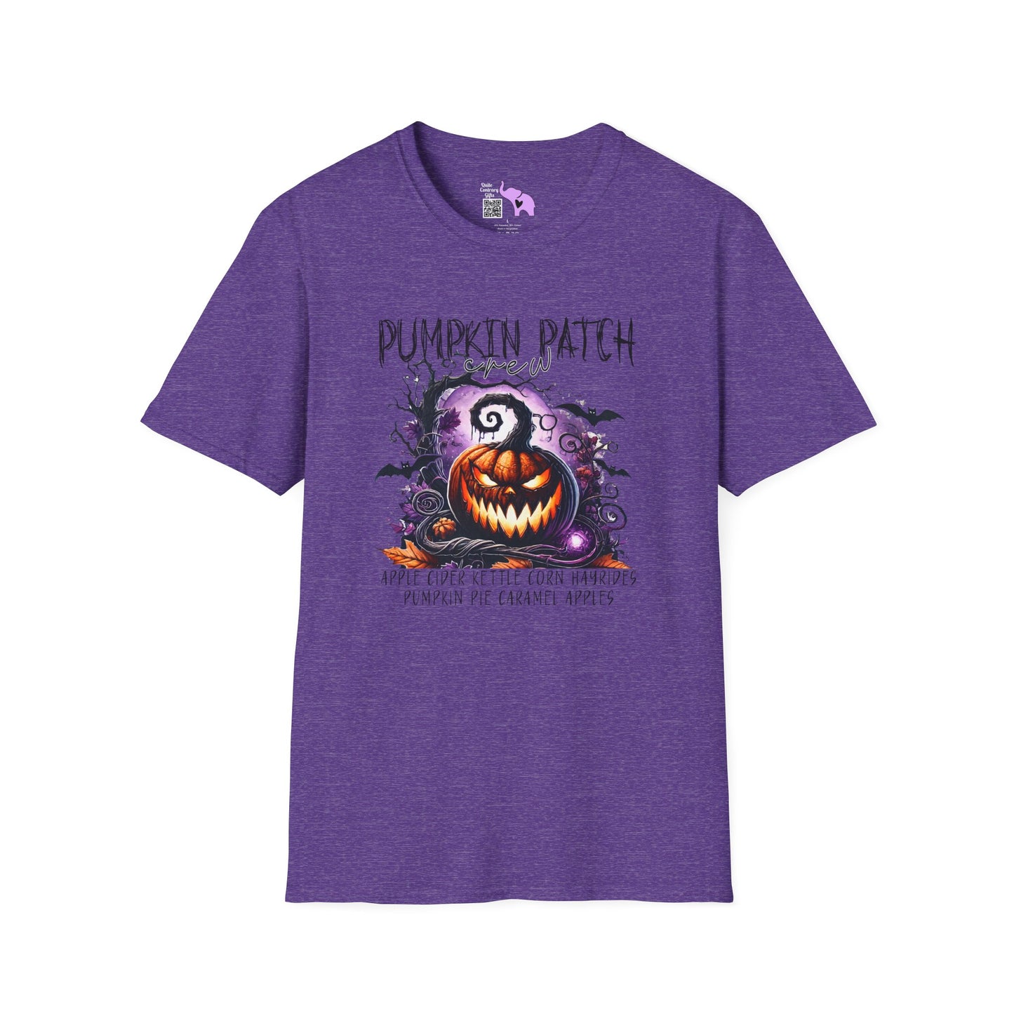 Spooky Pumpkin Patch Adult T-shirt
