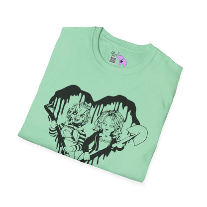 Chucky & Bride Adult T-shirt