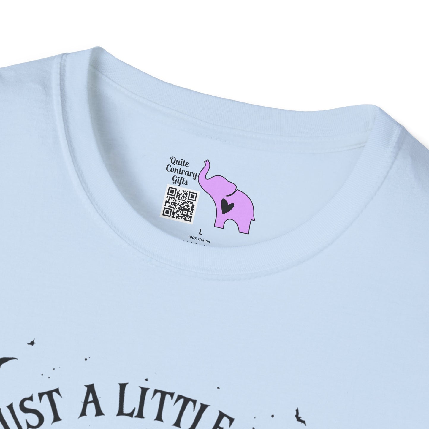 Just A Little Ray of Pitch Black (Crescent Moon) Adult T-shirt