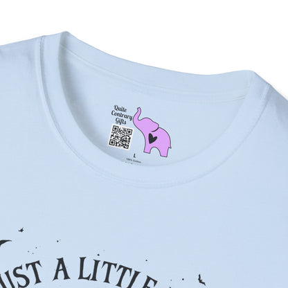 Just A Little Ray of Pitch Black (Crescent Moon) Adult T-shirt