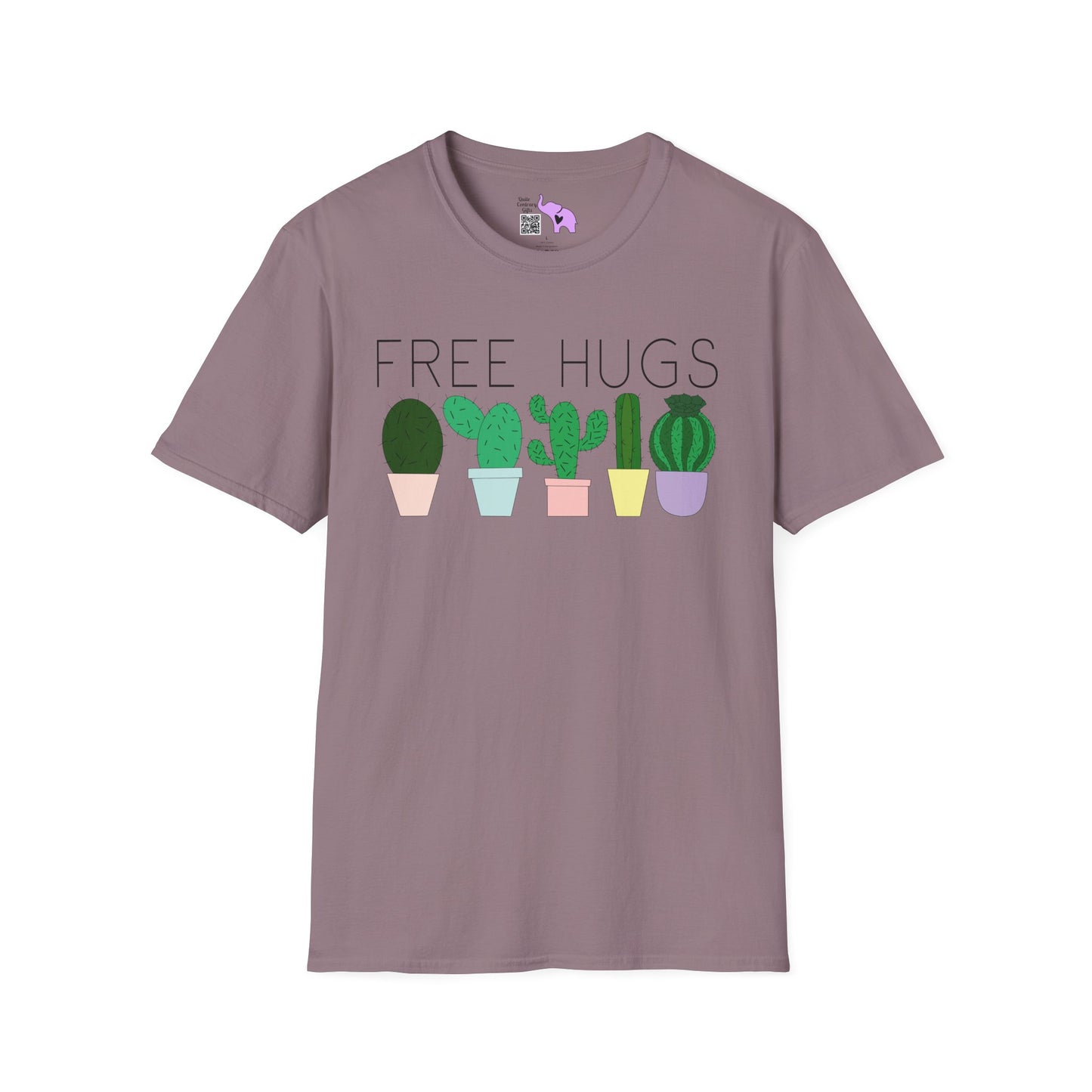 Free Hugs (Cactus) Adult T-shirt