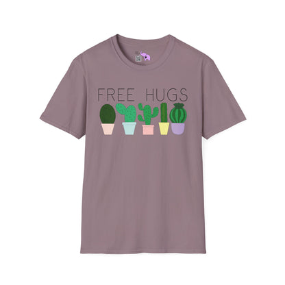 Free Hugs (Cactus) Adult T-shirt