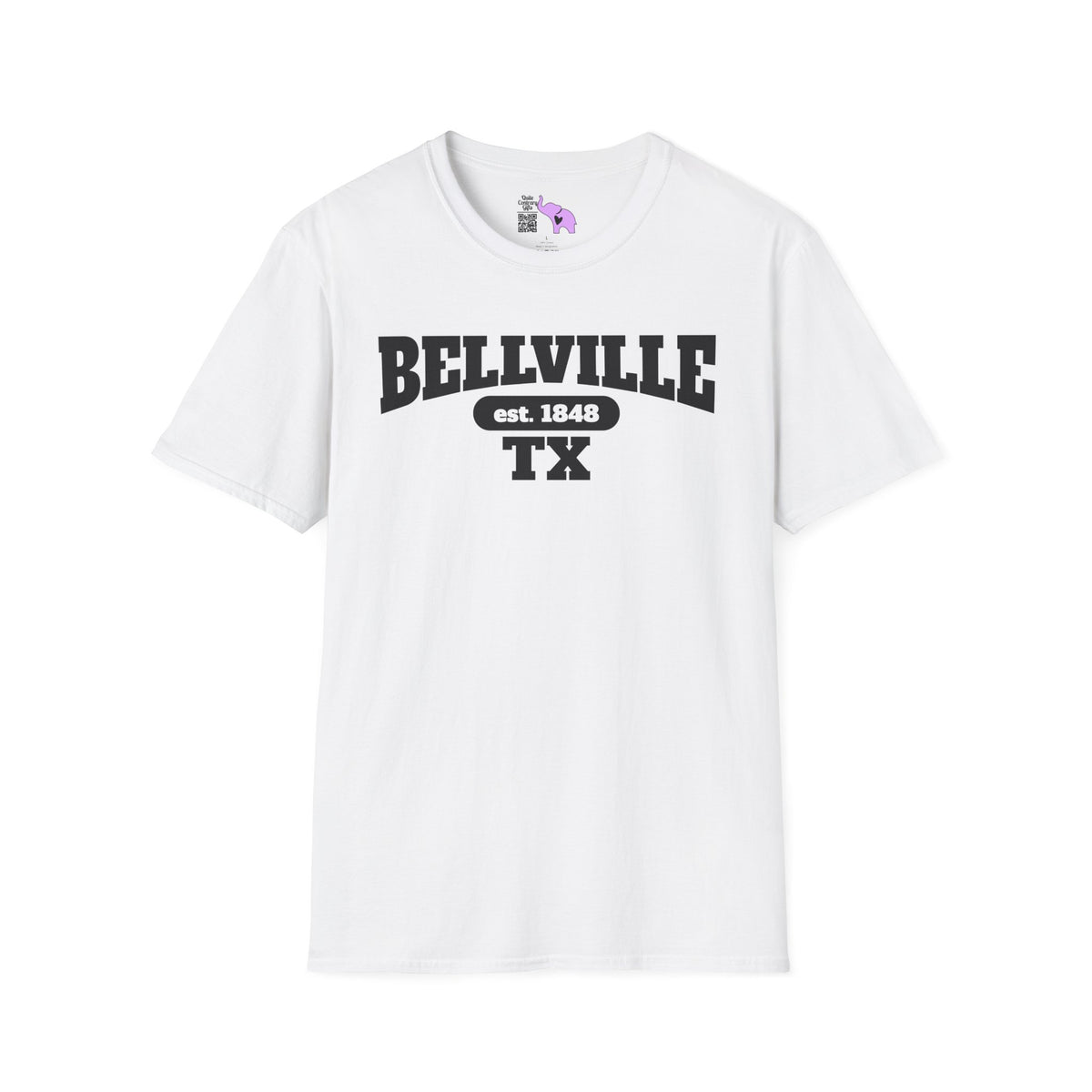 Bellville Tx Est. 1848 Adult T-shirt