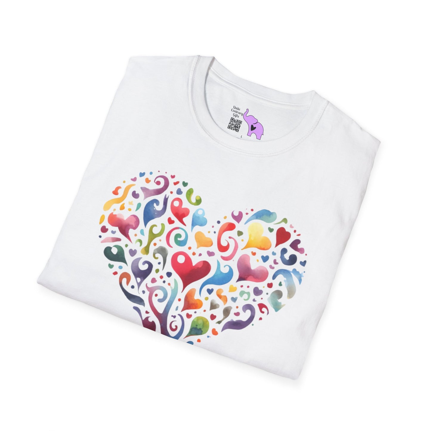 Hearts That Speak Adult T-shirt