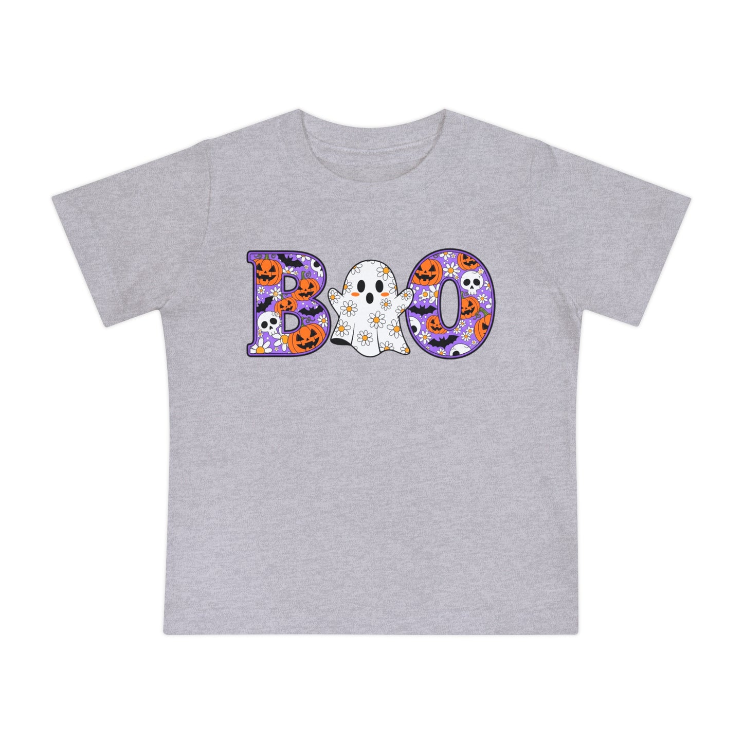 Cute Floral Boo w/Ghost Infant T-Shirt