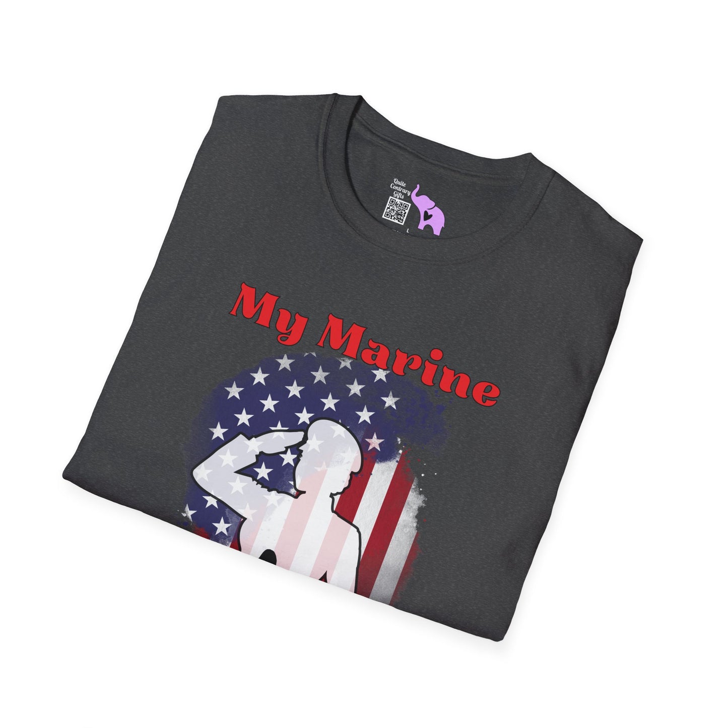 My Marine My Daughter (Mom) Adult T-shirt
