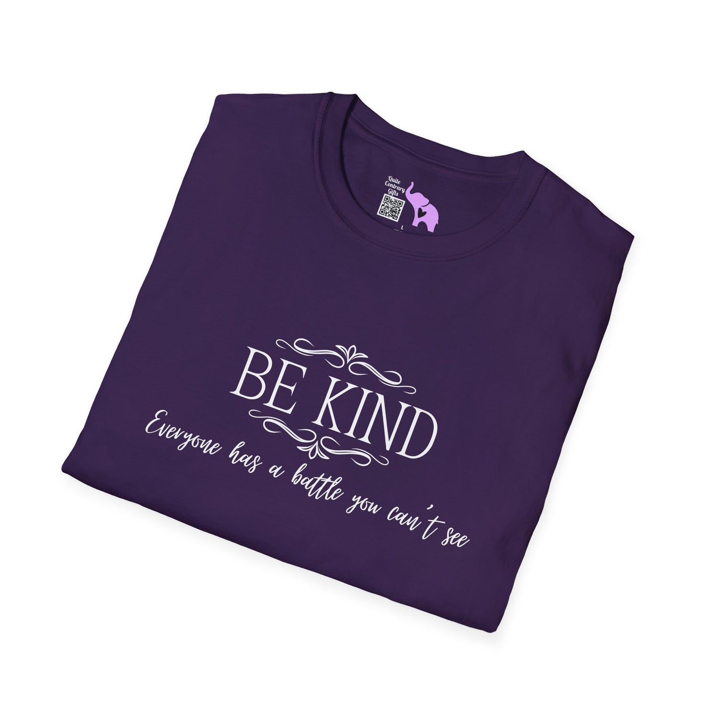 Be Kind Everyone Has A Battle You Can't See Adult T-shirt