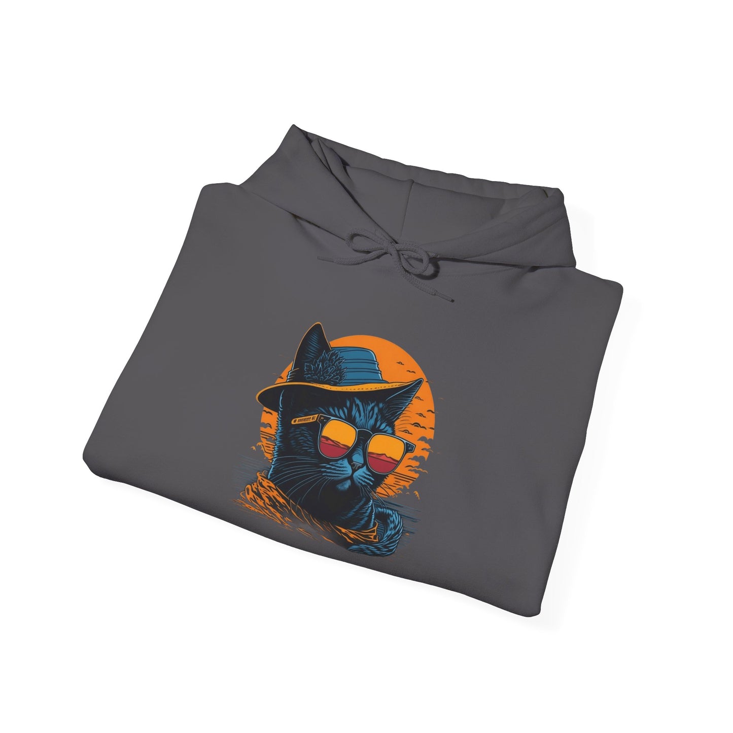 Too Cool Cat Heavy Blend™ Hooded Sweatshirt