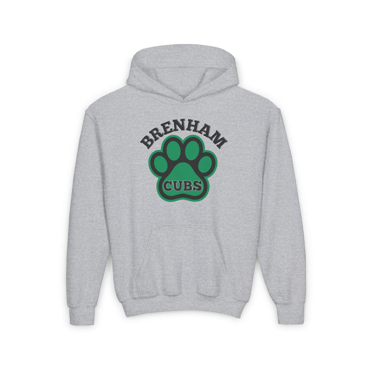 Brenham Paw Pride Youth Heavy Blend Hoodie