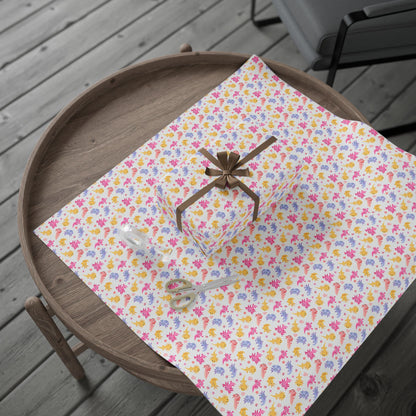 Axolotl Whimsy Wrapping Paper
