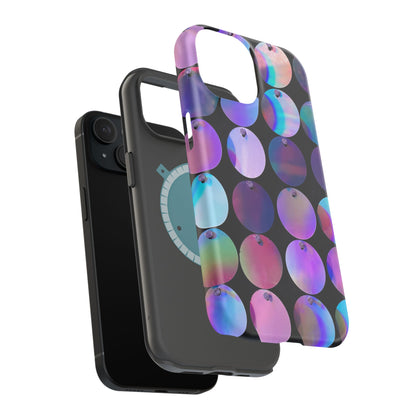 Opal Glow Sequins MagSafe® Compatible Tough Case for iPhone