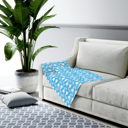 Blue Sky Baby Delivery Baby Swaddle Blanket