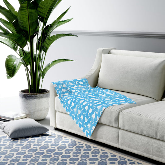 Blue Sky Baby Delivery Baby Swaddle Blanket