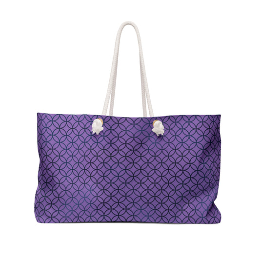 Amethyst Interlock Weekender Bag