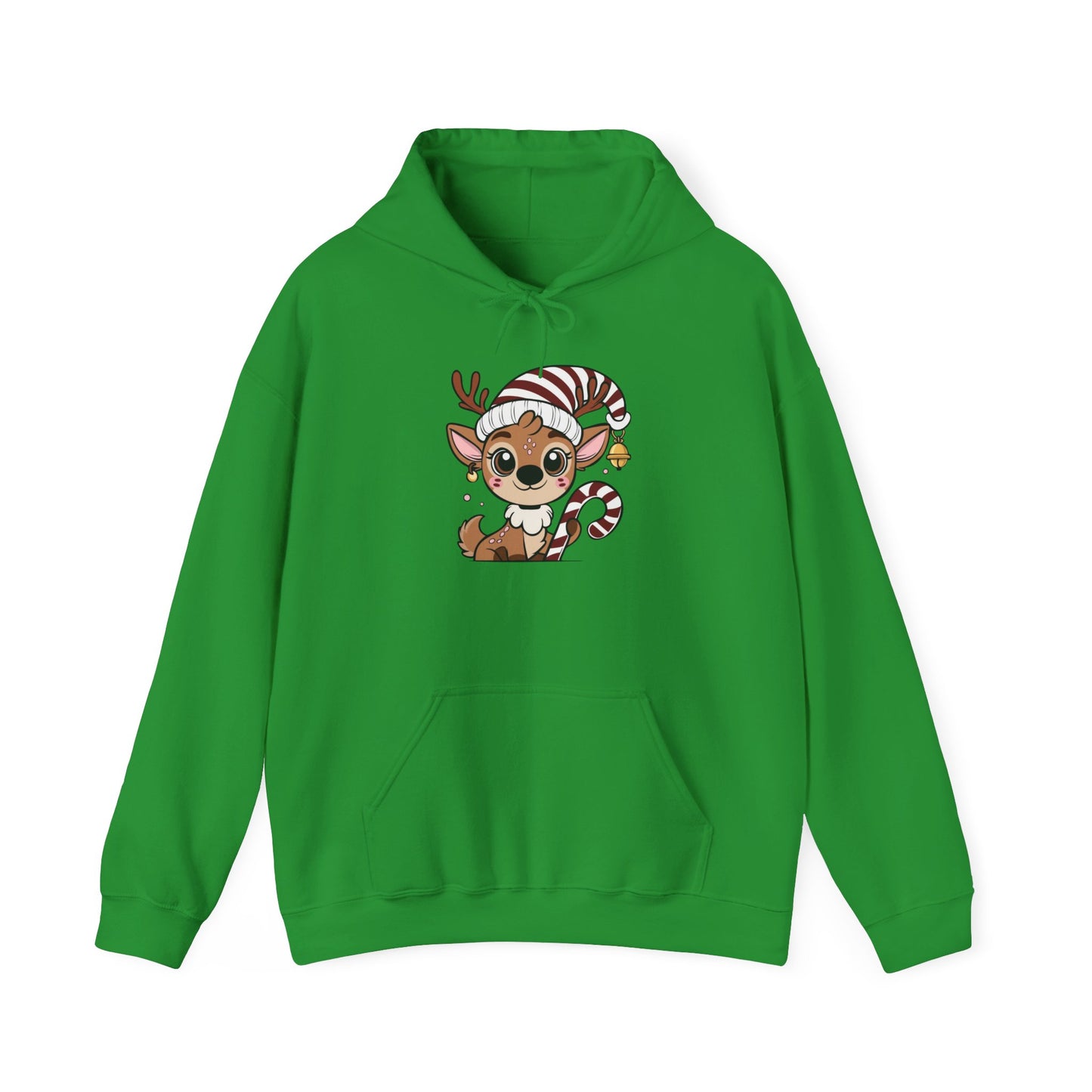 Santa's Little Deer Adult Heavy Blend™ Hoodie