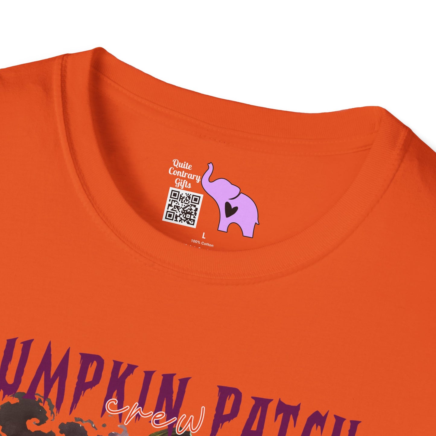 Creepy Pumpkin Patch Adult T-shirt