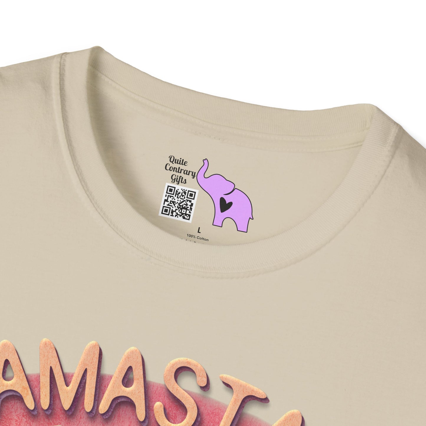 Namastay At Home Adult T-shirt