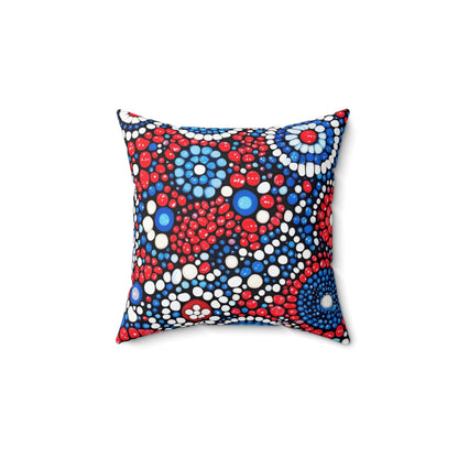 Patriot Pulse Throw Pillow