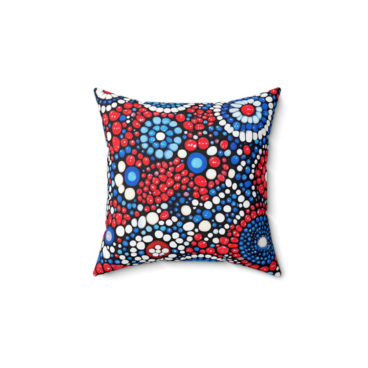 Patriot Pulse Throw Pillow