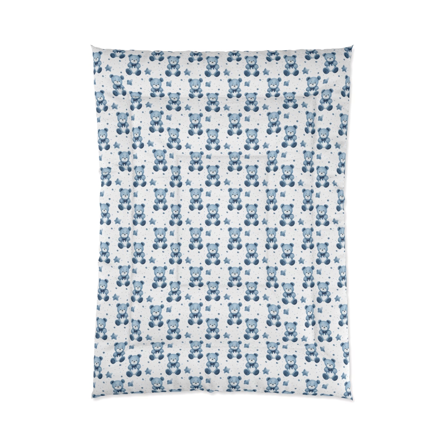 Blue Bear Hugs Comforter