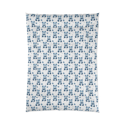 Blue Bear Hugs Comforter