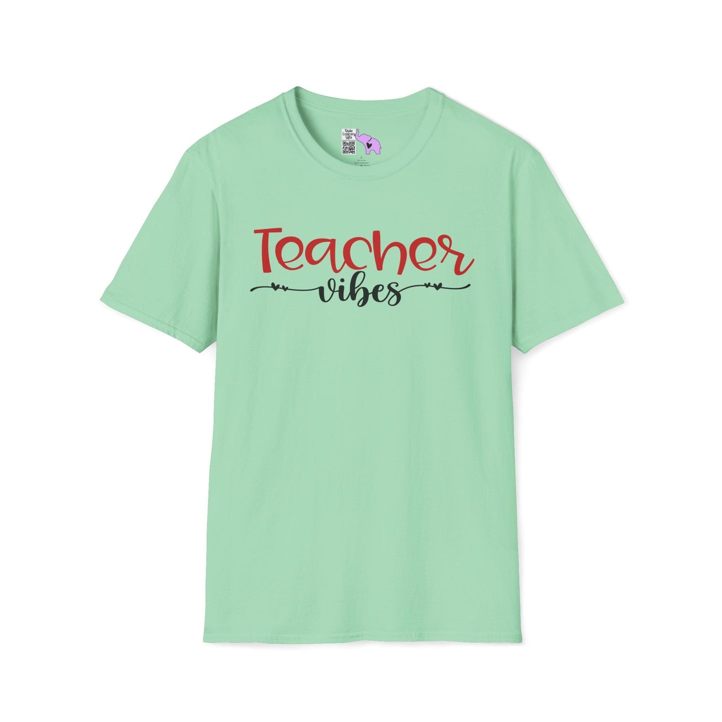 Teacher Vibes Adult T-shirt