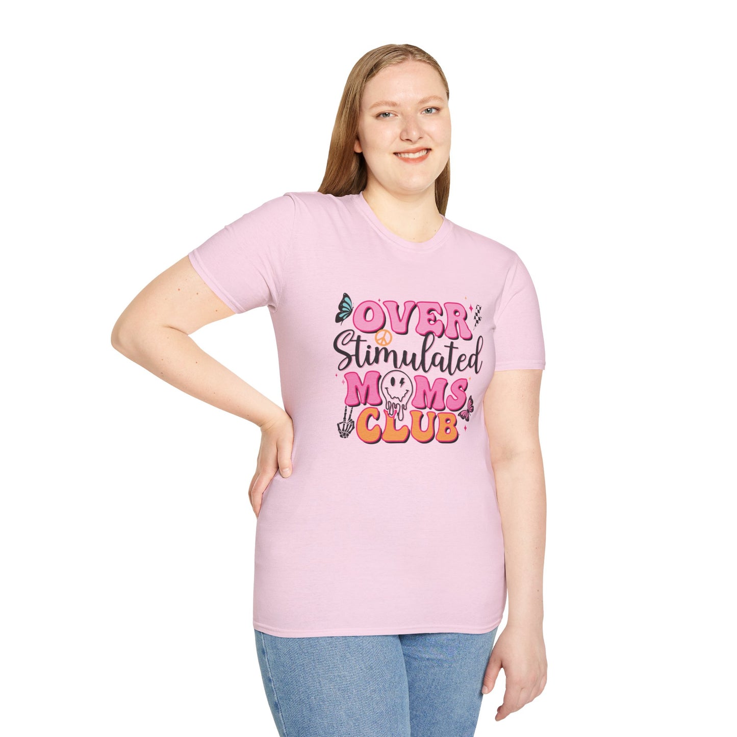 Overstimulated Mom's Club T-shirt