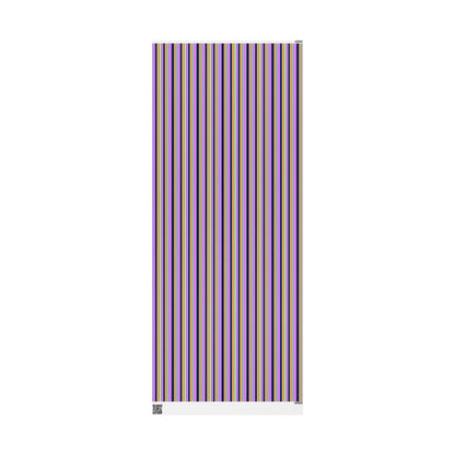 Midnight Pop Stripes Gift Wrap
