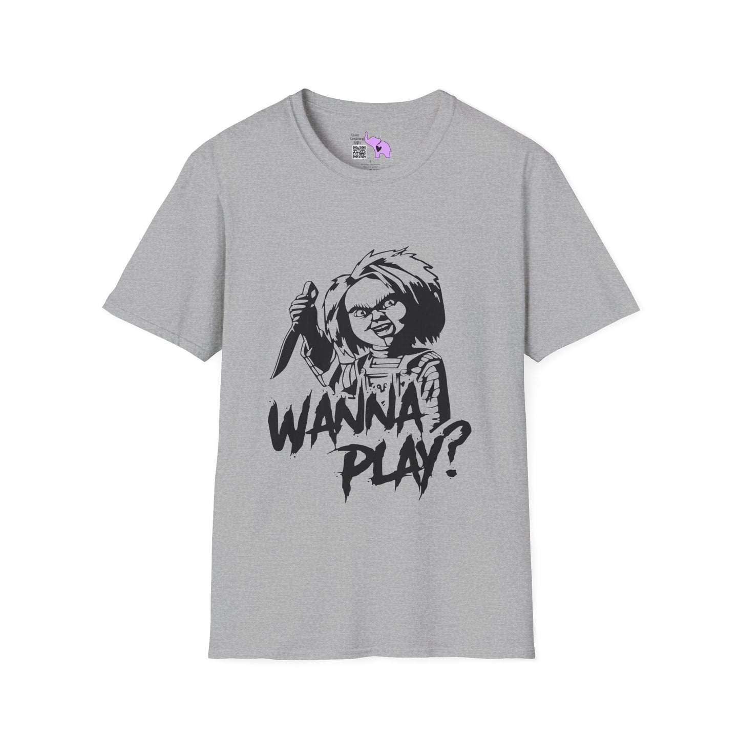 Chucky Wanna Play? Adult T-shirt