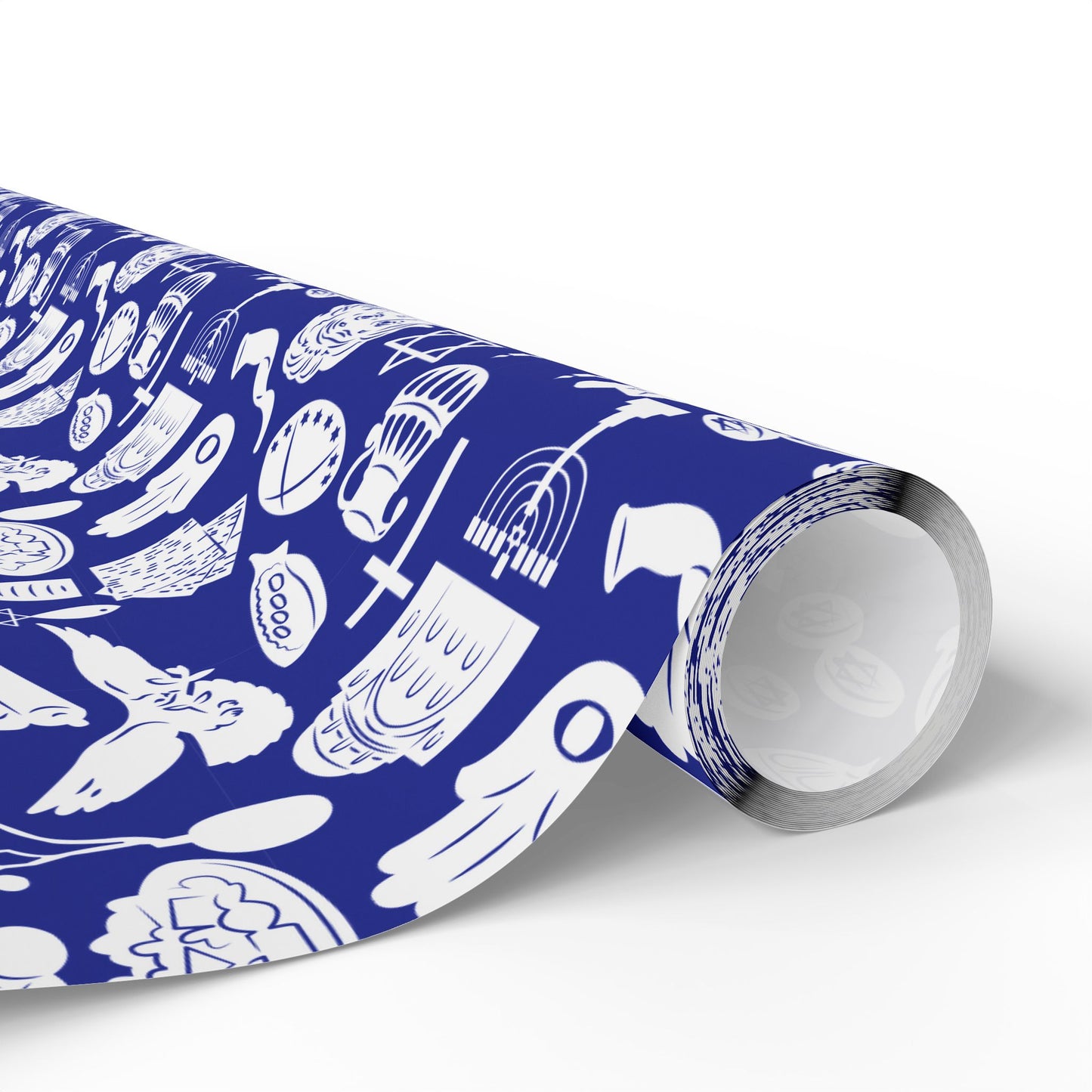 Mosaic of Light Hanukkah Wrapping Paper