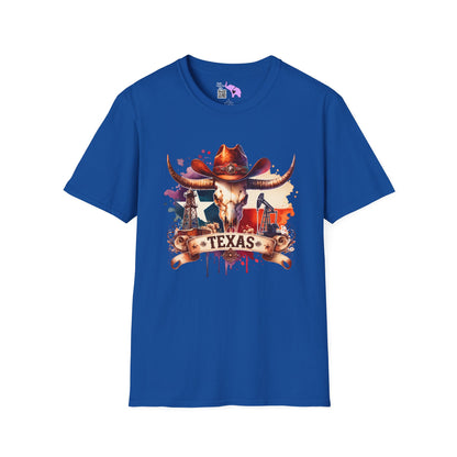 Texas Oil Rigs Adult T-shirt