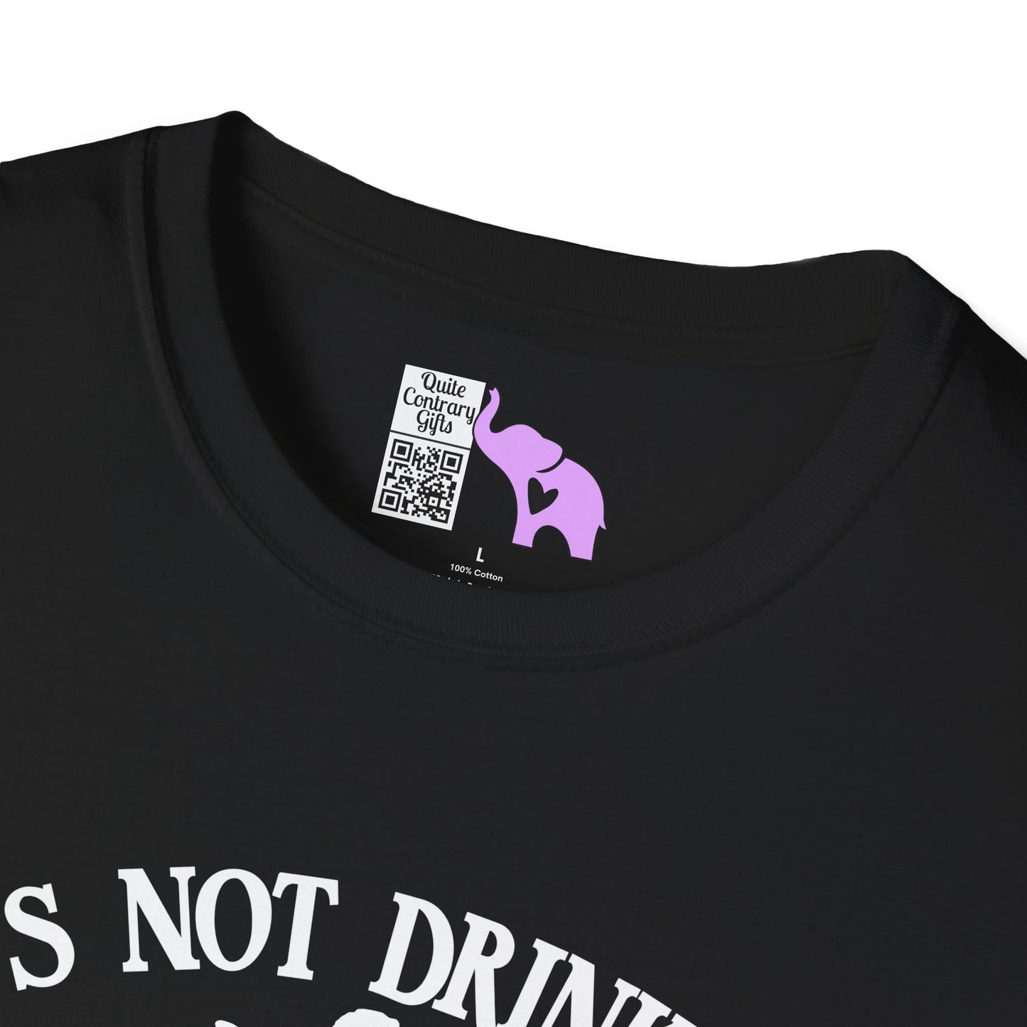 It's Not Drinking Alone If Your Dog Is Home Adult T-shirt