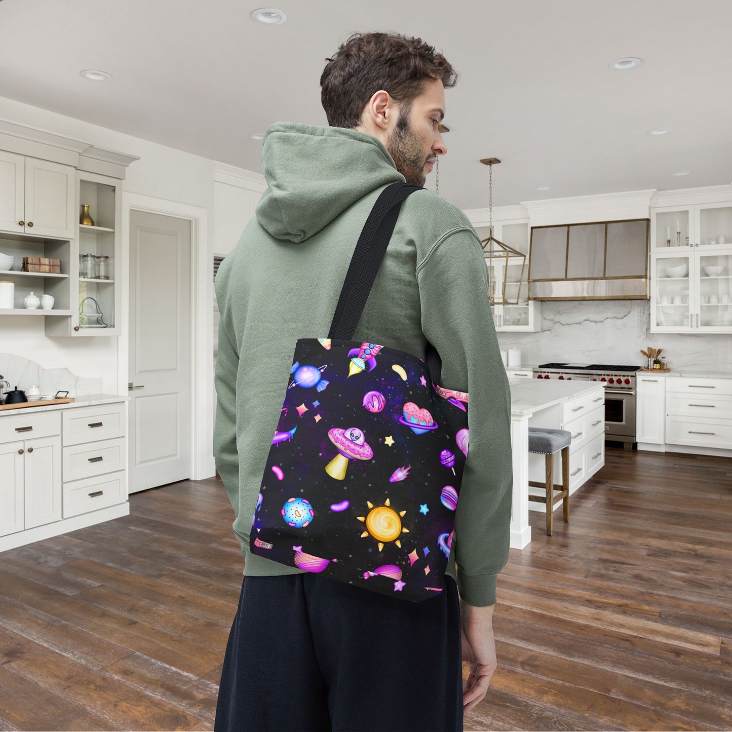 Cosmic Recess Canvas Tote Bag